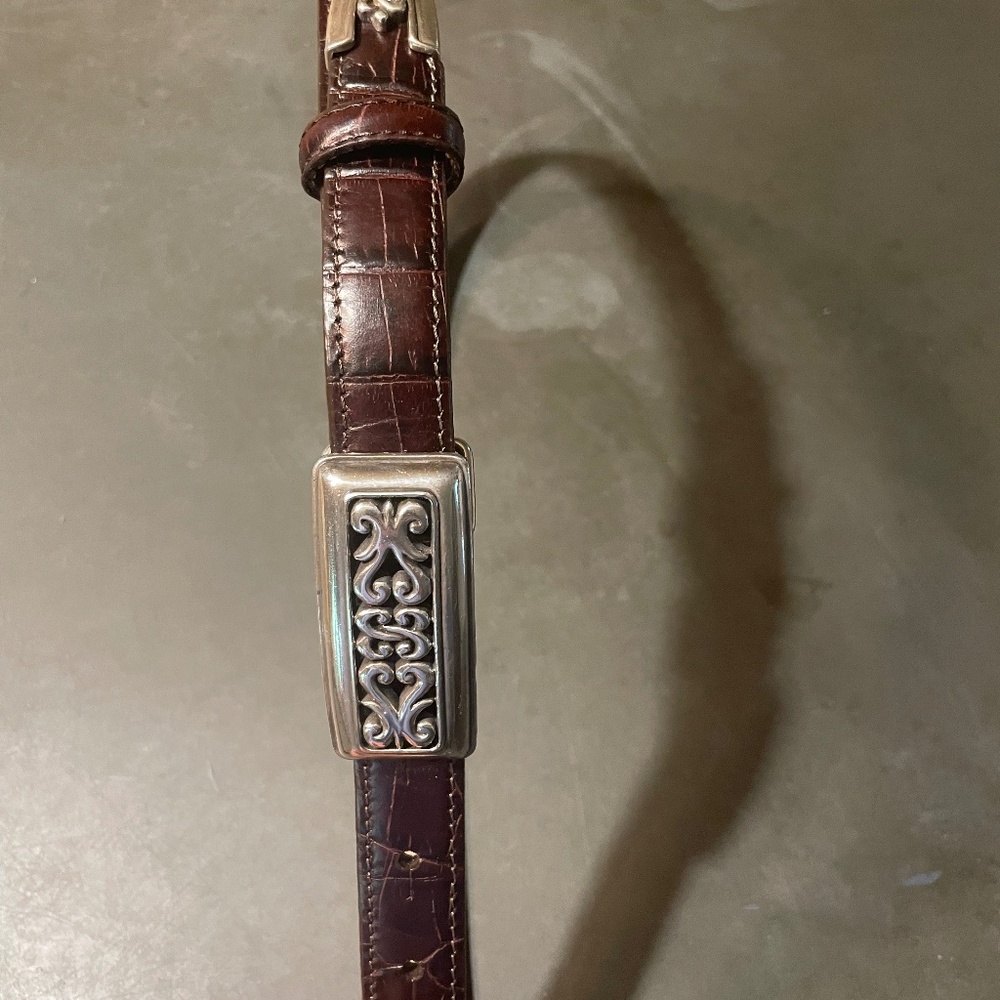 Ladies Brown Brighton Belt Size M